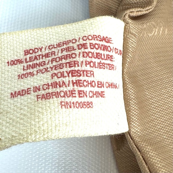 Lucky Brand - Ali chocolate brown front flap leather hobo satchel bag - Picture 14 of 17